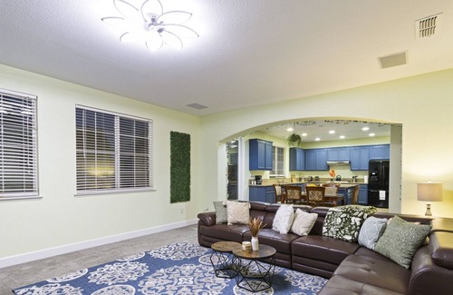 Antioch Casa | SPACIOUS 5BD HAVEN—POOL TABLE, BBQ, MOVIE THEATRE, FIRE PIT, GAMES+