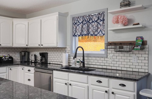Long Pond Casa | Spacious 6-bedroom Pocono Home with Hot Tub, Game and Theater rooms, Fire Pit!