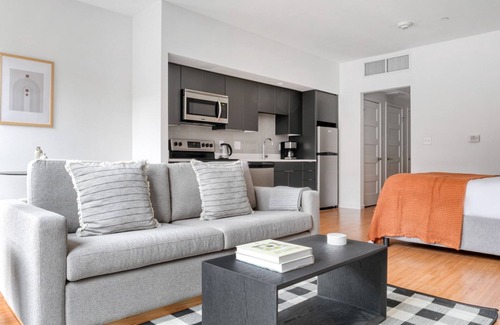 Allston Apartamento | Spacious Allston Studio w/ W/D & Gym, near Green Line, by Blueground