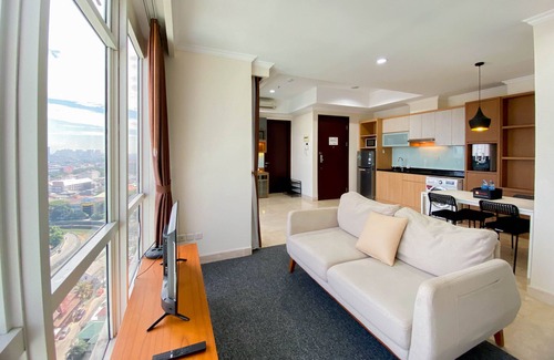 Jakarta Apartamento | Spacious And Combined 2Br At Menteng Park Apartment