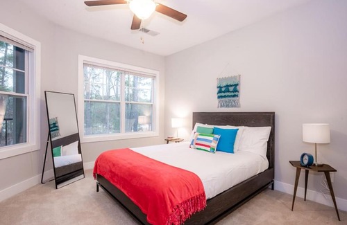 Morrisville Apartamento | Viagem Perfect 1BR with Gym, Workspace, Balcony