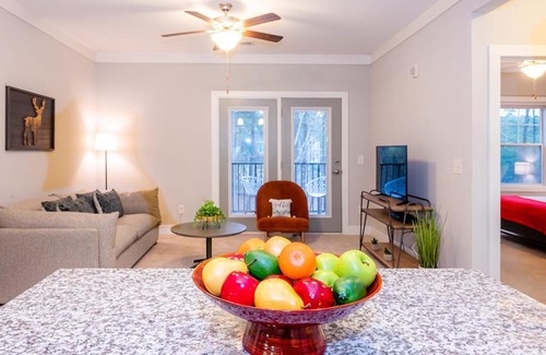 Morrisville Apartamento | Viagem Perfect 1BR with Gym, Workspace, Balcony