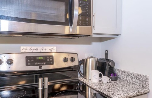 Morrisville Apartamento | Viagem Perfect 1BR with Gym, Workspace, Balcony