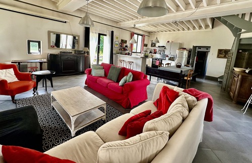 Saint-Simeon Casa | Amplia y tranquila casa de campo. 5BR/2BTH. cerca de París y Disneyland