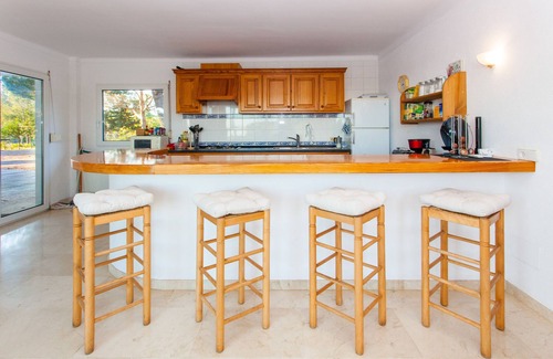 Ses Salines Casa | Espaciosa y tranquila casa con vistas al mar