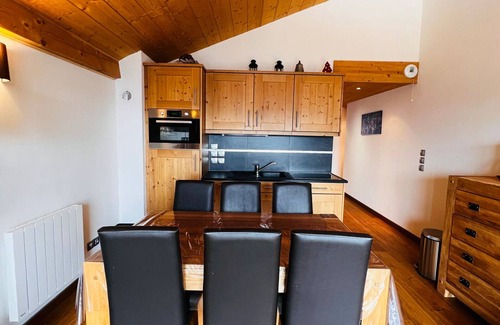 Bisanne 1500 Apartamento | Amplio apartamento en Les Saisies con 2 dormitorios y estacionamiento cubierto
