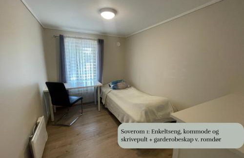 Grimstad Apartamento | Spacious apartment with 4 bedrooms