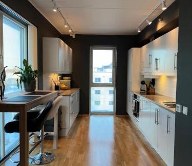 Trondheim Apartamento | Spacious apartment with a great view and parking