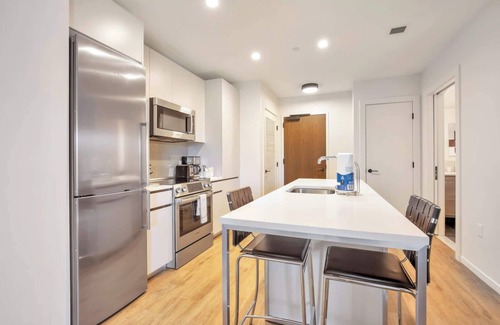 Seaport District Apartamento | Spacious Apt Full Kitchen In Seaport