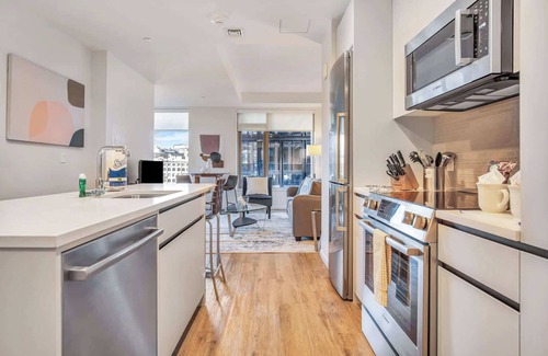 Seaport District Apartamento | Spacious Apt Full Kitchen In Seaport