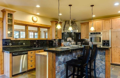 Warrior's Mark Casa | Spacious Breck Home - Walk to Town, Hot Tub, Pool Table, Decks, Kid/Pet Friendly