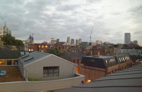 Haggerston Apartamento | Spacious bright top floor apt w/view, gym, courtyard in the heart of Shoreditch