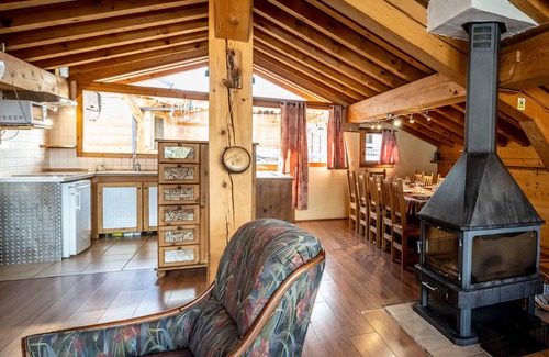 Plagne 1800 Chalet De Esquí | Espacioso chalet con jacuzzi y vista al Mont Blanc, 5 habitaciones, WiFi
