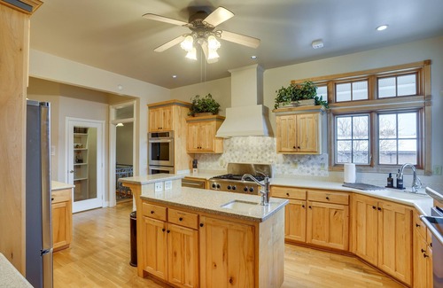 Cedar City Villa | Spacious Cedar City Retreat w/ Patio, Grill & Yard