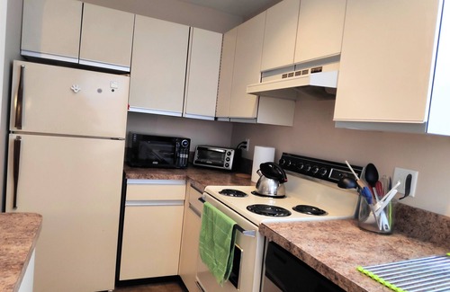 Mount Vernon Apartamento | Condominio céntrico con estacionamiento