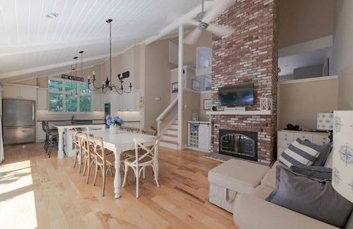 Mashpee Casa | Spacious Coastal New Seabury Home - Kayak Launch Across Street! Walk to Beach