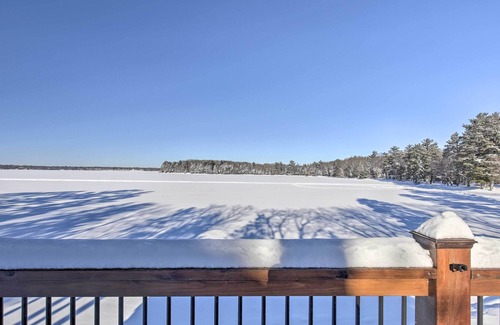 Lac du Flambeau Condominio | Spacious Condo w/ Pool Table on Fence Lake!