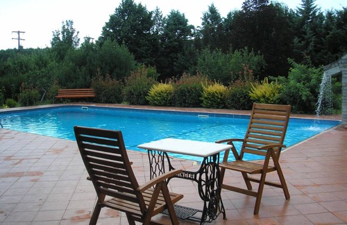 Almopia Cabaña | Amplia casa de campo con piscina cerca de Loutraki, Pella