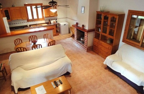 Campos Villa | ¡Amplia casa de campo construida en estilo tradicional mallorquín, aire acondicionado y piscina privada cerca de Es Trenc!