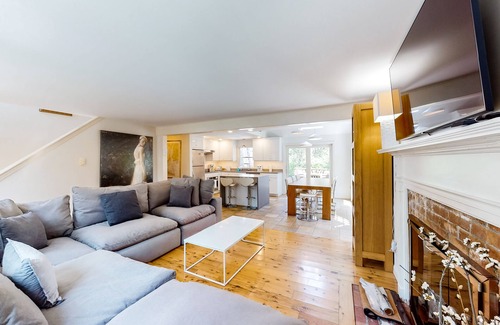 Dennis Casa | Spacious Dennis Home with Large Deck & Backyard - Walk to Corporation Beach