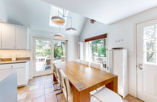 Dennis Casa | Spacious Dennis Home with Large Deck & Backyard - Walk to Corporation Beach