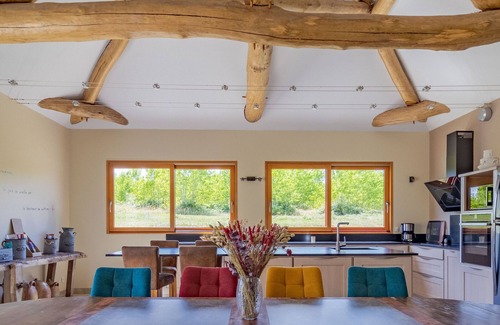 Echemire Cabaña | Gran casa rural reformada con piscina privada cerca de Angers