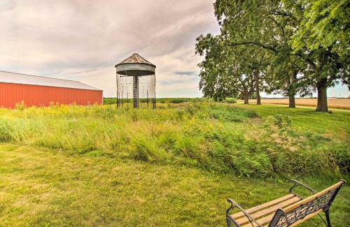 Janesville Casa | Spacious Farmhouse on 200 Acres Along the River