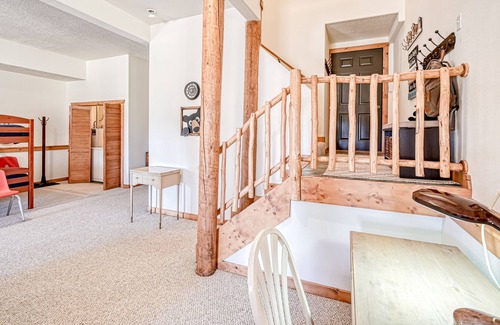 Angel Fire Casa | Spacious Forest Home with WiFi, Wood-Burning Fireplace, W/D, & Mountain View