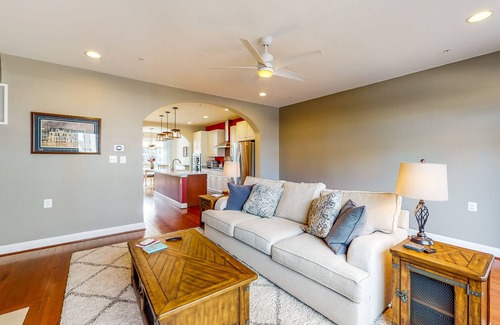 Frederick Casa | Spacious Four-Level Home - Office - Dog-Friendly