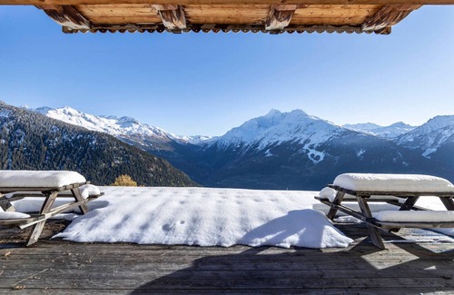 Les Eucherts Chalet De Esquí | Chalet espacioso cerca de las pistas con terraza sur