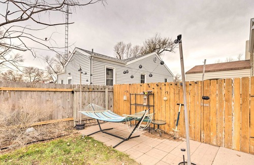 Garden City Casa | Spacious Garden City Home Near Main St w/ Fire Pit