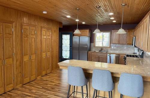 Manistee Casa | Spacious getaway nestled between two beautiful lakes!
