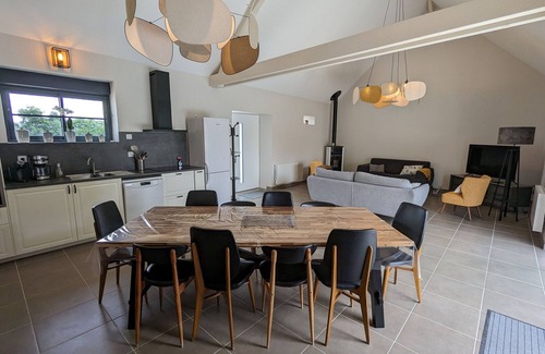 Huisseau-sur-Mauves Cabaña | Gran casa rural espaciosa y moderna con jardín y actividades en Val de Loire