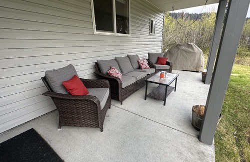 Bear Creek Casa | Spacious Home on a Rushing Glacier Fed Creek