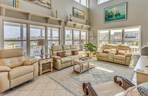 Ocean Isle Beach Casa | Spacious Home with Boat Dock in Ocean Isle Beach!