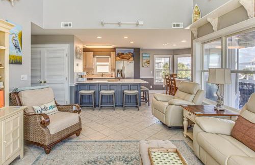 Ocean Isle Beach Casa | Spacious Home with Boat Dock in Ocean Isle Beach!