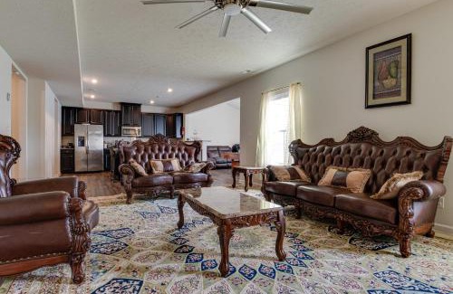 Brownsburg Casa | Spacious Home with Fireplace - Near Golf!