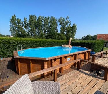 Chalandrey Casa | Spacious house for 6 people with a swimming pool