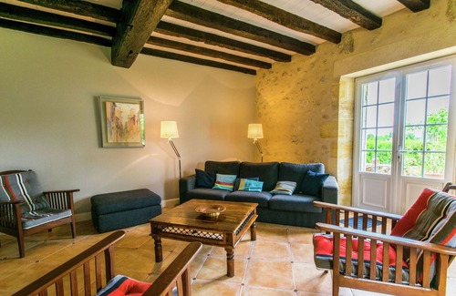 Saint-Cibard Villa | Espaciosa mansión con piscina privada en Saint-Cibard