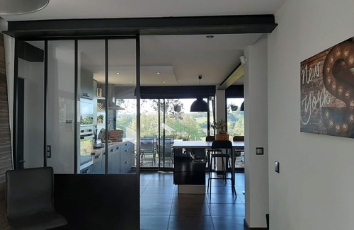 Urt Casa | Casa con jardín y piscina privada cerca de Bayona