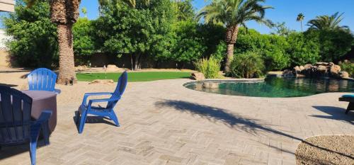 Paradise Valley Village Casa | Spacious Kierland oasis with pool heater, spa, BBQ