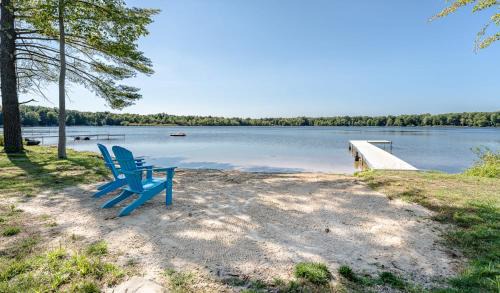 Kendall Casa | Spacious Lakefront Home with Firepit Near South Haven