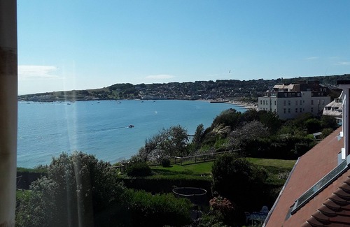 Swanage Apartamento | Casita espaciosa con vistas al mar cerca de la playa.
