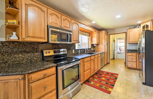 Mancos Casa | Spacious Mancos Home with Furnished Deck and Yard!
