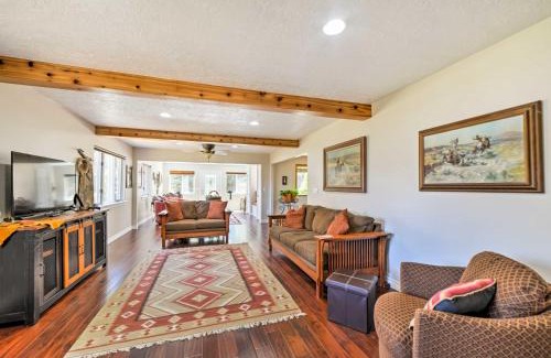 Mancos Casa | Spacious Mancos Home with Furnished Deck and Yard!