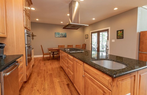 Bracey Casa | Spacious new home on main lake with stunning views and convenient location