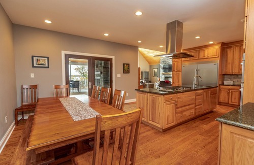 Bracey Casa | Spacious new home on main lake with stunning views and convenient location