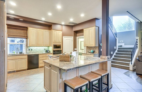Hillsboro Casa | Spacious Oregon Home w/ Hot Tub, Fire Pit & Grill!