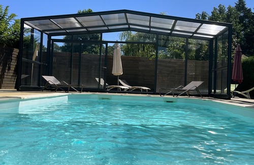 Messanges Apartamento | Amplio tranquilo confortable dúplex, orientac° sur,piscina cubierta climatizada.