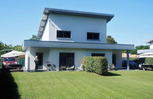 Messanges Apartamento | Amplio tranquilo confortable dúplex, orientac° sur,piscina cubierta climatizada.